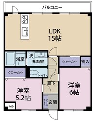 トーカンマンション泉町の物件間取画像